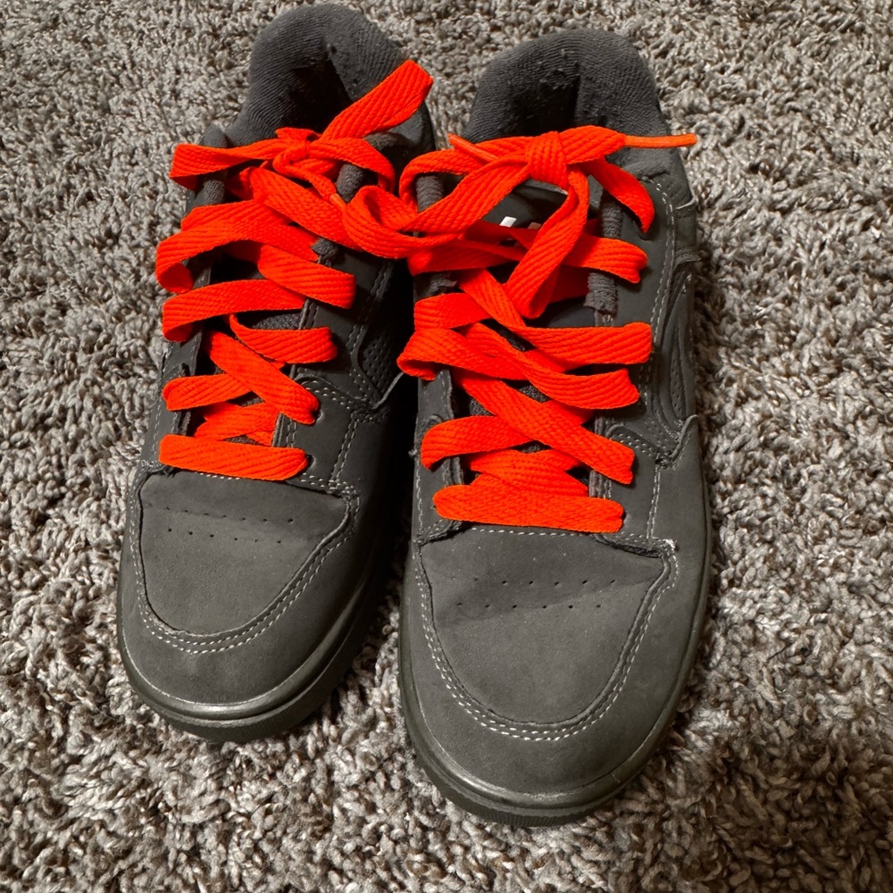 Heelys Gray and Red Sneakers with Athletic Design
